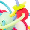Szilikon-műanyag csörgős rágóka – BPA-mentes, fogzáskönnyítő babajáték