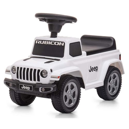 Bébitaxi Jeep Rubicon Gladiator – interaktív kormánnyal és tárolóhellyel
