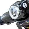 Gyerek elektromos motorkerékpár 12V – LED világítással és zenepanellel