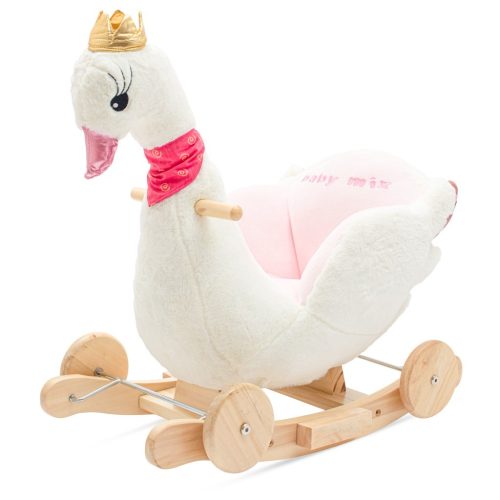 Hintajáték kerekekkel, zenélős - hattyú