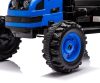 Elektromos gyerek traktor pótkocsival – 12V akkumulátorral