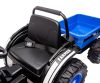 Elektromos gyerek traktor pótkocsival – 12V akkumulátorral