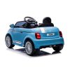 Fiat 500e elektromos kisautó gyerekeknek – 12V, távirányítós, LED világítással