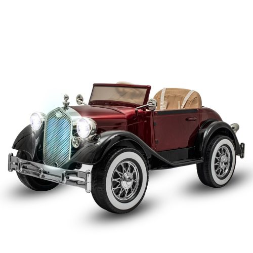 Retro 4x4 elektromos gyerekautó – 12V távirányítós LED világítással
