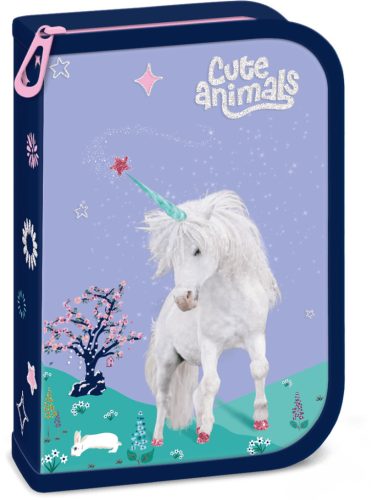 Unikornis klapnis tolltartó – töltött, Cute Animals