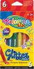 Colorino Glitter csillogó filctoll készlet – 6 db