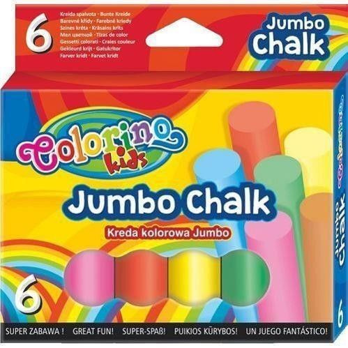 Colorino jumbo aszfaltkréta készlet 6 darabos