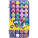 Colorino vízfesték 36 színű, 23 mm-es gombokkal, ecsettel