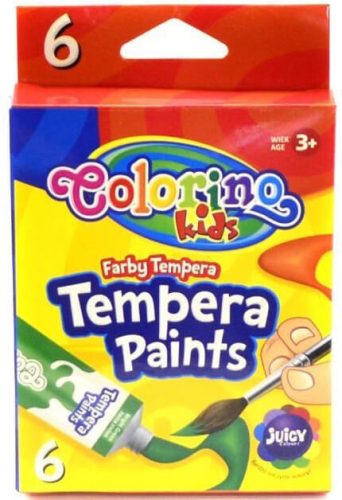 Colorino temperakészlet 6x12 ml tubusos, iskolai használatra