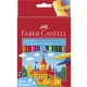 Faber-Castell Castle filctoll készlet – 24 db, kimosható, vízbázisú
