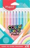 Maped Color’Peps Pastel filctoll készlet – 10 db, 2,8 mm, kimosható