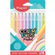 Maped Color’Peps Pastel filctoll készlet – 10 db, 2,8 mm, kimosható