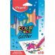 Maped Color’Peps Glitter filctoll készlet – 10 db, csillámos, 2,8 mm
