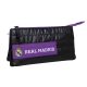Real Madrid szögletes tolltartó – beledobálós, 22x12x6 cm