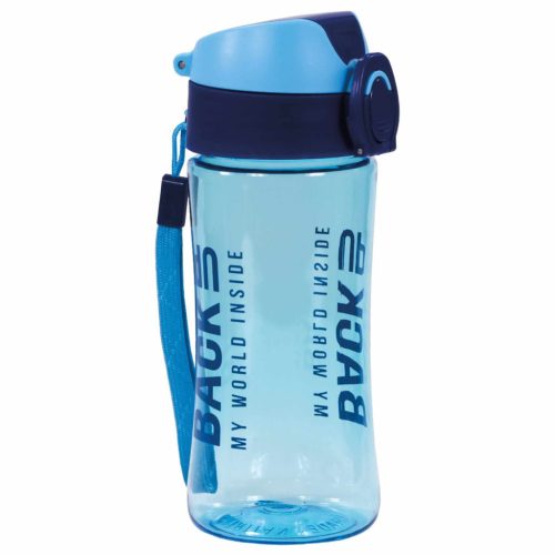 Kék kulacs 400 ml – BPA mentes, ergonomikus, Back Up 2025 A58