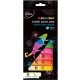 Kidea akrilfesték készlet, 12 szín, neon árnyalatok, 12 ml