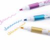 Kidea csillogó filctoll készlet – 5 db, dekoráláshoz