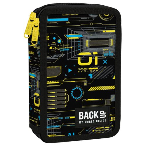 BackUp fiús tolltartó – 2 emeletes, töltött, Cyber Attack