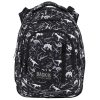 Dinoszauruszos iskolai hátizsák fiúknak – BackUp, 4 rekeszes, ergonomikus, 39x27x20 cm