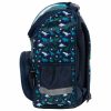Dinoszauruszos ergonomikus iskolatáska fiúknak – DN19, kék-zöld, 37x27x16 cm