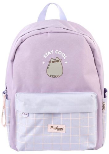 Pusheen cicás hátizsák lányoknak – Moments kollekció, lila, 42x29x20 cm