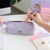 Pusheen cicás tolltartó és neszeszer, beledobálós – Moments, lila