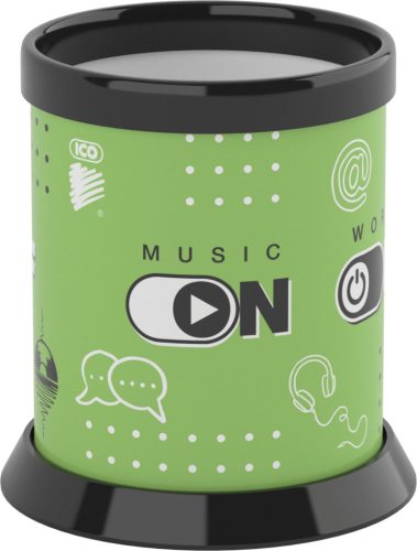 Music On-Off asztali ceruzatartó – ICO, műanyag-papír