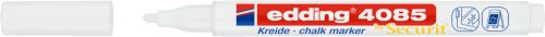 Edding 4085 fehér krétamarker 2–3 mm – törölhető folyékony kréta
