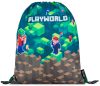 Minecraft ergonomikus iskolatáska szett – Premium Light Playworld, mágneszáras, tornazsákkal és tolltartóval