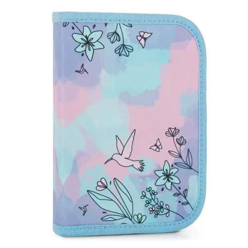 Kolibri tolltartó klapnis, üres, lila