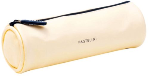 Pastelini tolltartó, hengeres – pasztell sárga, PU anyagból