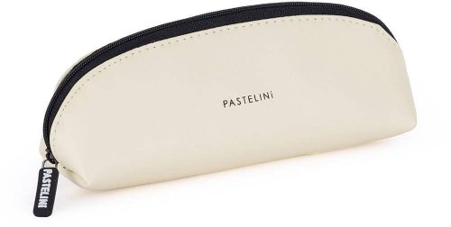 Pastellini tolltartó – ovális, beledobálós, PU, pasztell sárga