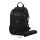 OXY Sport iskolatáska tolltartóval – ergonomikus fekete virágmintás hátizsák 3 rekesszel (46x32x16 cm, 24L)
