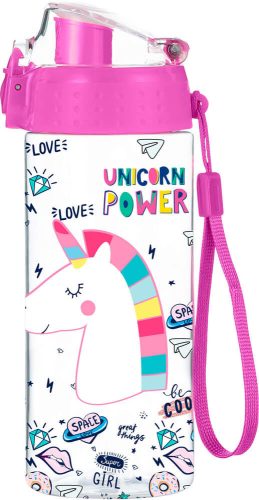 Unikornis kulacs 500ml BPA mentes – Unicorn Power ivópalack