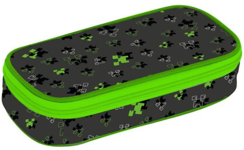 Minecraft mintás tolltartó – jumbo, beledobálós, OXY NEXT Green Cube