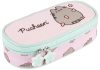 Pusheen cicás ovális tolltartó – rózsaszín, beledobálós
