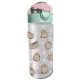 Pusheen cicás kulacs 500ml zöld-rózsaszín – stílusos ivópalack minden napra