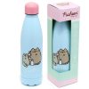 Pusheen cicás rozsdamentes acél thermo palack 500ml – hőtartó kulacs ínyenc Pusheen mintával