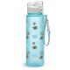 Pusheen kulacs 600 ml – cicás, lufis minta, BPA mentes, kék