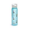 Pusheen kulacs 600 ml – cicás, lufis minta, BPA mentes, kék