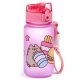 Pusheen kulacs 350 ml – cicás, rózsaszín, ínyenc Pusheen mintával, BPA mentes