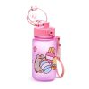 Pusheen kulacs 350 ml – cicás, rózsaszín, ínyenc Pusheen mintával, BPA mentes