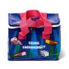 Minecraft uzsonnás táska – Axolotl hűtőtáska, 20x17x13 cm, újrahasznosított anyagból