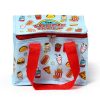Foodiemals uzsonnás táska – hűtőtáska, 20x17x13 cm, újrahasznosított anyagból