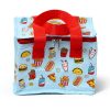 Foodiemals uzsonnás táska – hűtőtáska, 20x17x13 cm, újrahasznosított anyagból