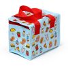 Foodiemals uzsonnás táska – hűtőtáska, 20x17x13 cm, újrahasznosított anyagból