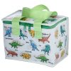 Dinoszaurusz világ uzsonnás táska – hűtőtáska, 20x17x13 cm, újrahasznosított anyagból