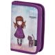 Santoro Gorjuss klapnis tolltartó – üres, Purrrrrfect Pals, 14x21x4 cm