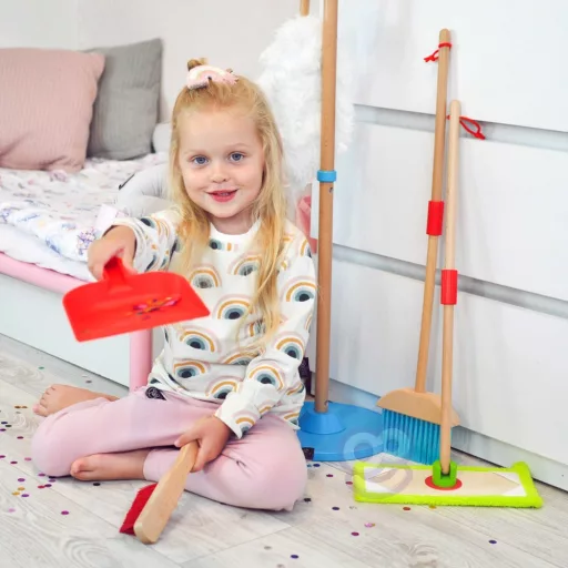 JátékTooky Toy fa takarító készlet 6 kiegészítővel