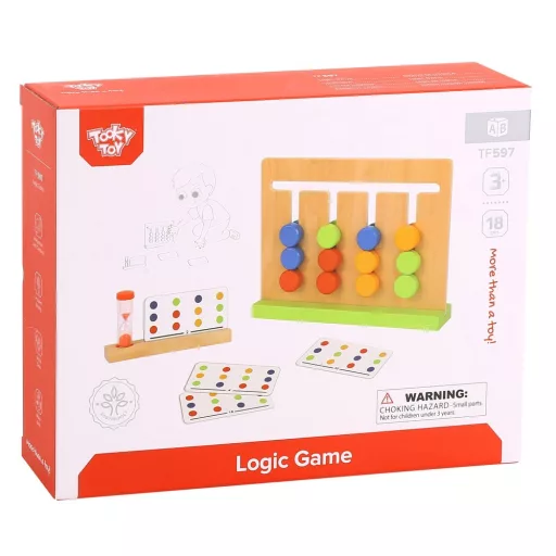 JátékTooky Toy logikai játék homokórával